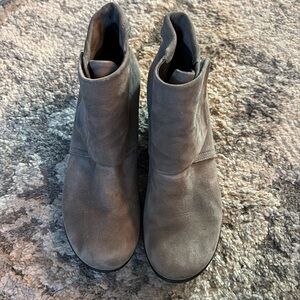 Dansko Gray Suede Booties Size 38